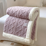 Justyna | Dwustronny Koc Fleece
