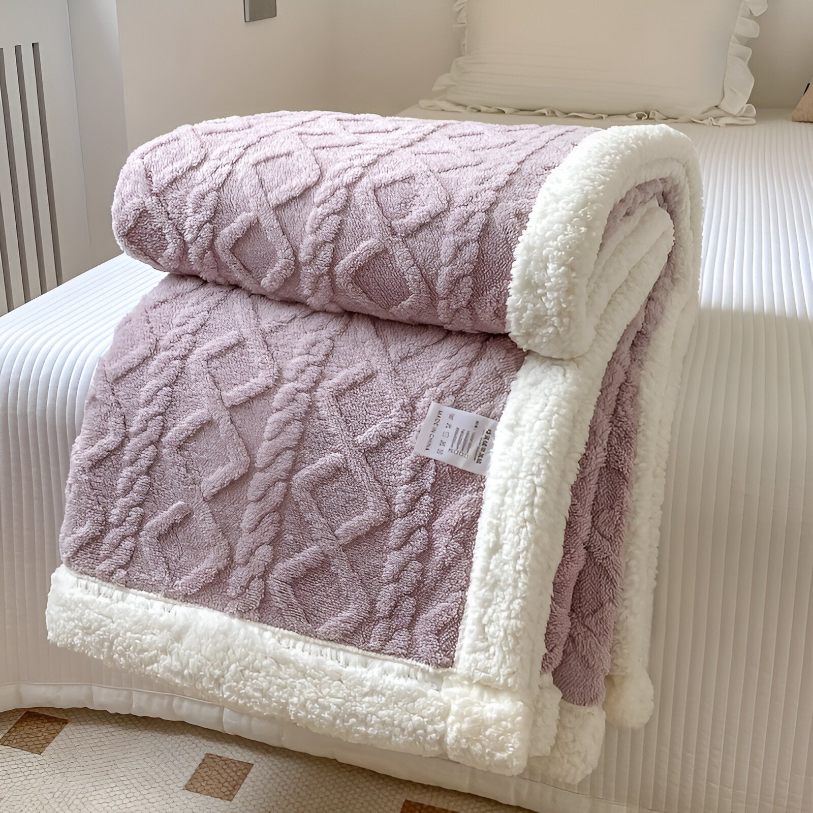 Justyna | Dwustronny Koc Fleece