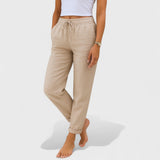 Kalina | Lniane Spodnie Stretch
