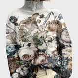 Jolanta | Artystyczny sweter z dzianiny