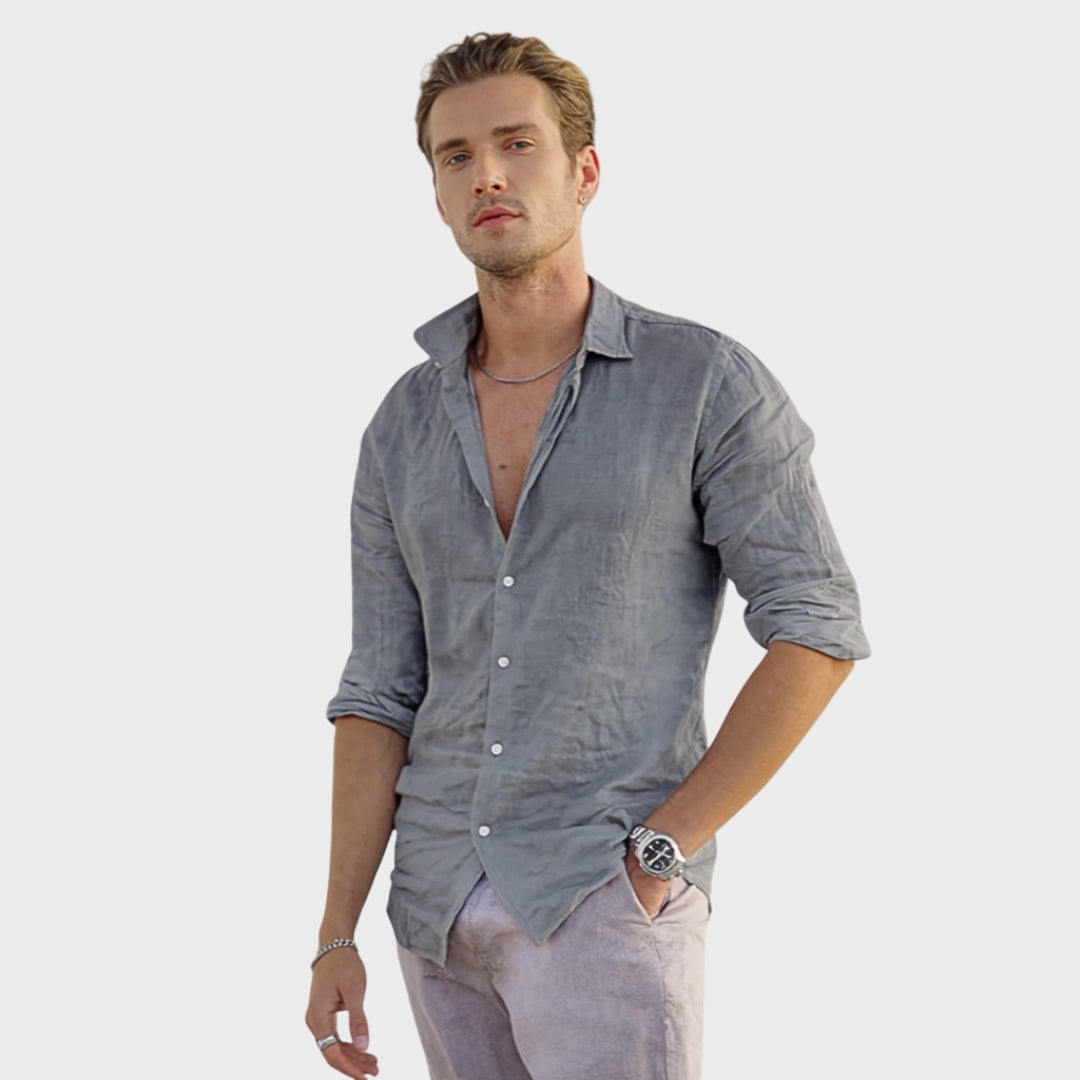 Henryk | Koszula Lniania Casual