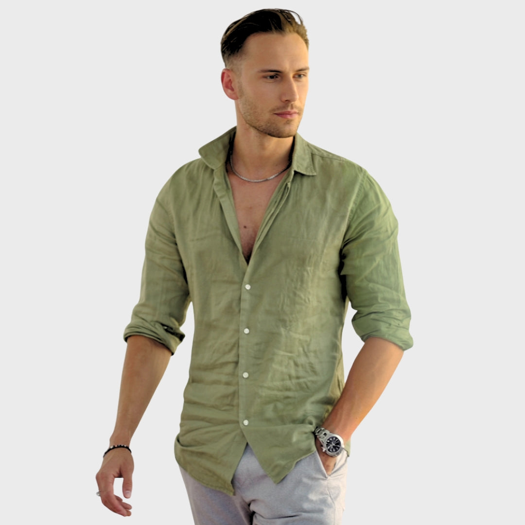 Henryk | Koszula Lniania Casual