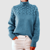 Emilia | Ciepły sweter z golfem