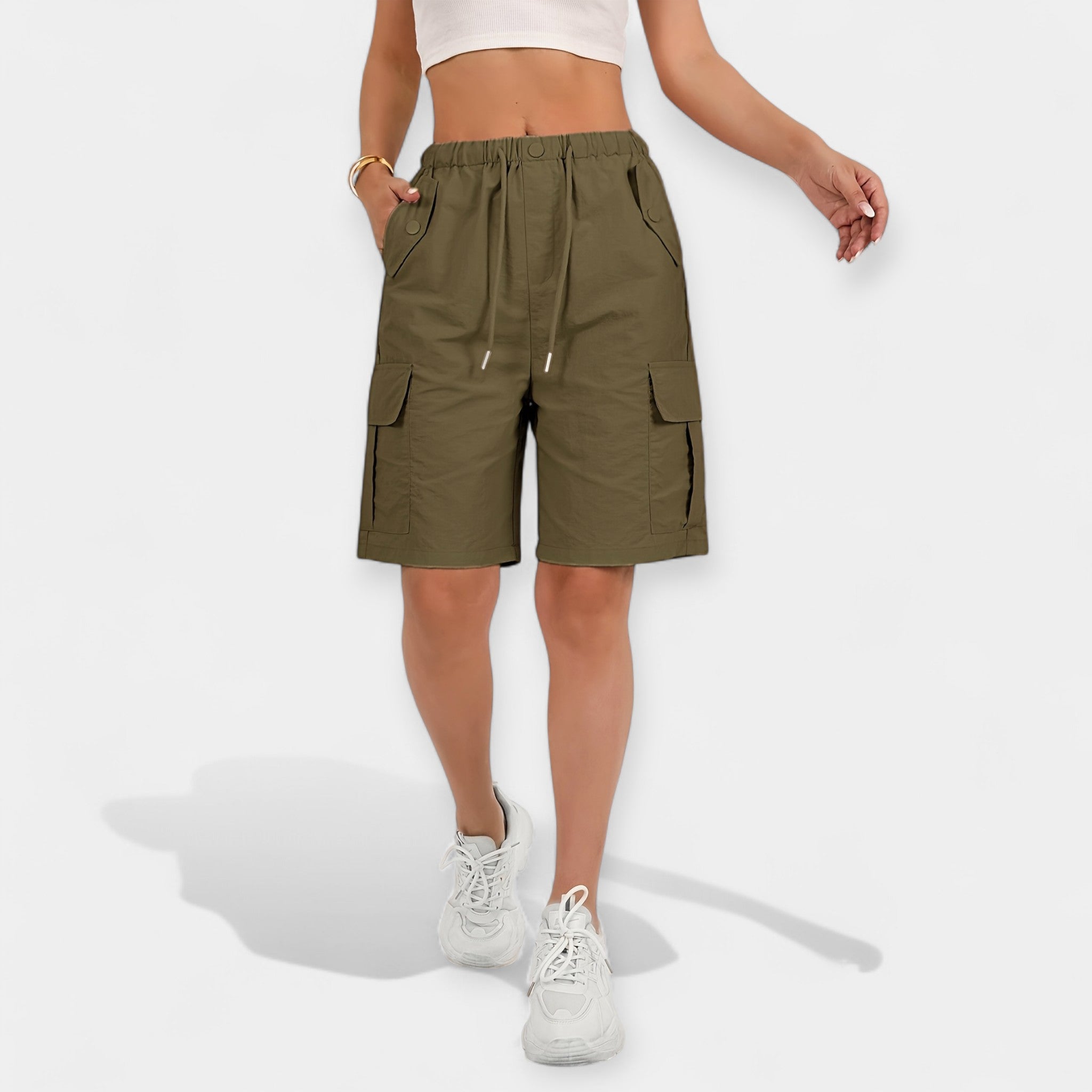 Aurelia | Damskie letnie szorty cargo