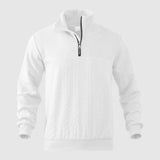 Aleksander | Premium sweter z ćwierć zamkiem
