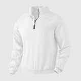 Aleksander | Premium sweter z ćwierć zamkiem