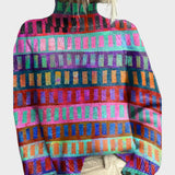 Krystyna | Artystyczny sweter z dzianiny