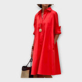 Lidia | Elegancka sukienka polo z premium materiału