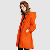 Cecylia | Kurtka z kapturem, oversize