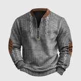 Stanisław | Sweter z pół-zamkiem