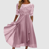 Jagoda | Elegancka sukienka koronkowa