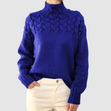 Emilia | Ciepły sweter z golfem