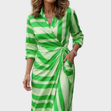 Paulina | Maxi Print Sukienka