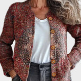 Oliwia | Kardigan w Boho Wzór