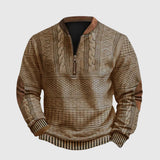 Stanisław | Sweter z pół-zamkiem