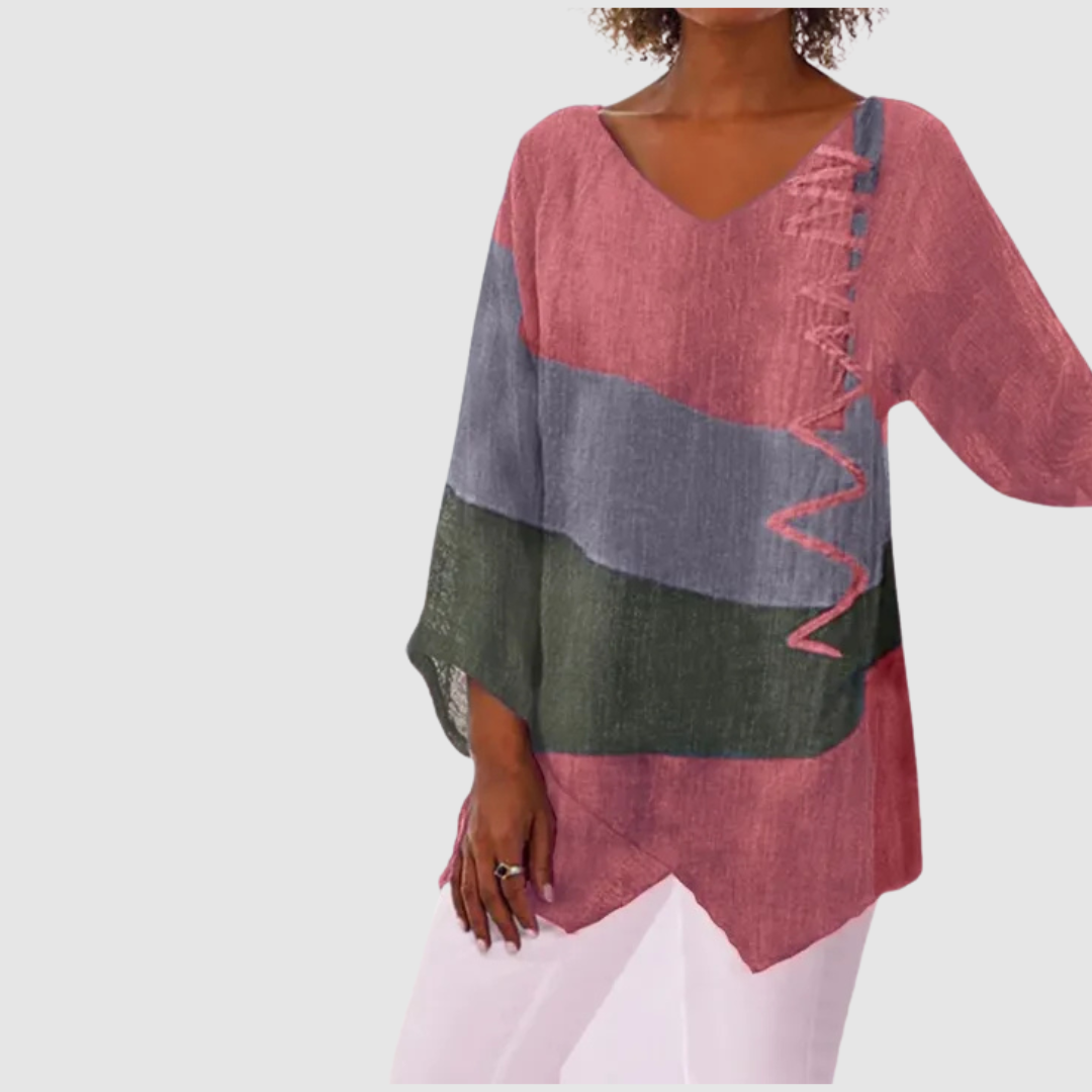 Milena | Sweter z dekoltem w serek