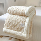 Justyna | Dwustronny Koc Fleece