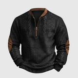 Stanisław | Sweter z pół-zamkiem