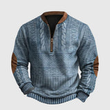 Stanisław | Sweter z pół-zamkiem