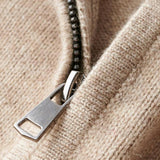 Dawid | Elegancki sweter z zamkiem