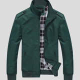 Zygmunt | Czarna kurtka typu bomber