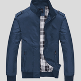 Zygmunt | Czarna kurtka typu bomber