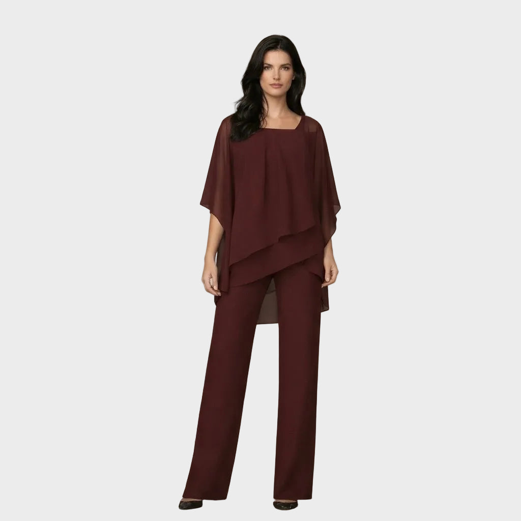Jolanta | Warstwowy komplet elegancki