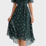 Monika | Elegancka Mini Sukienka Kwiatowa