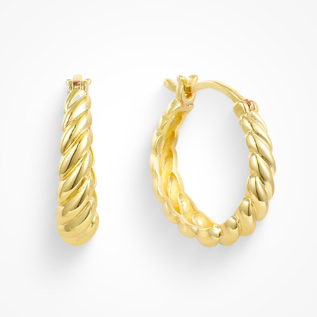 Malwina | Kolczyki Twist w stylu Twist