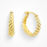 Malwina | Kolczyki Twist w stylu Twist