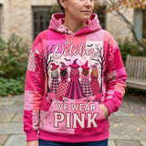 Rozalia | Różowy Październik Magic Hoodie