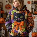 Danuta | Hoodie Patchwork na Halloween o Północy