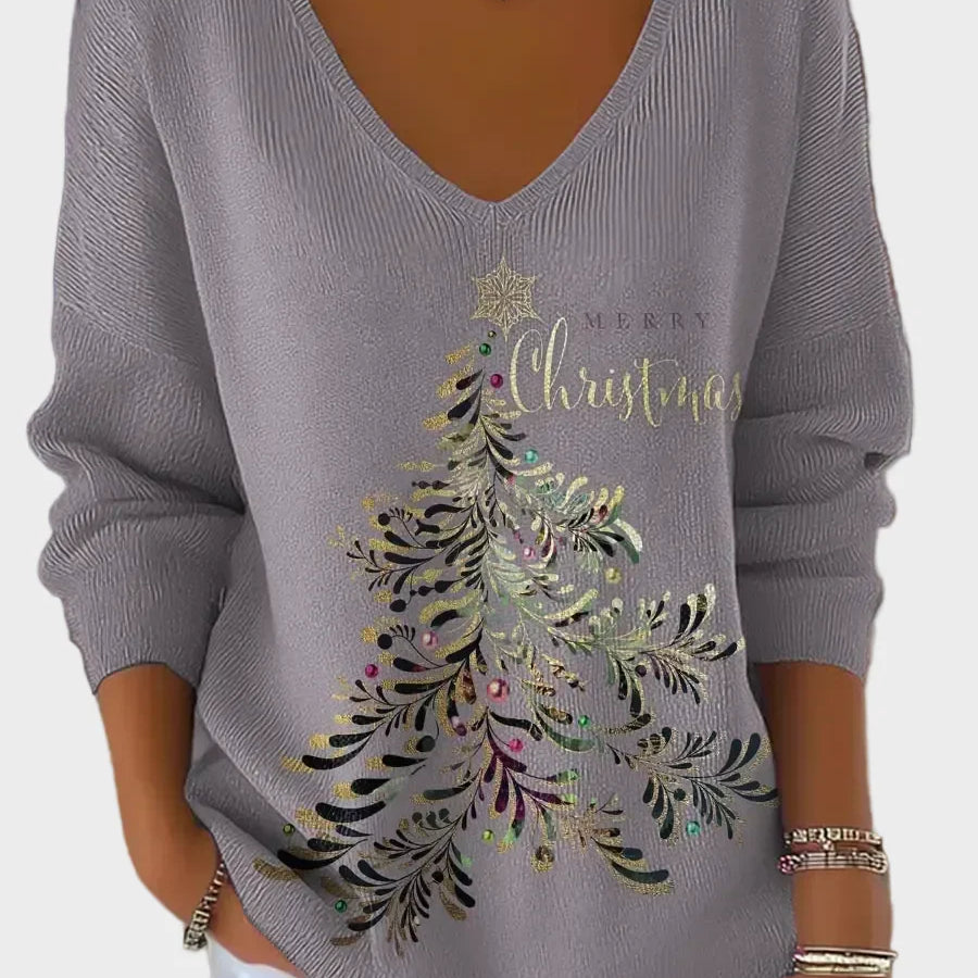 Jolanta | Elegancki Świąteczny Sweter