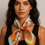 Milena | Jedwabny szal Cecile