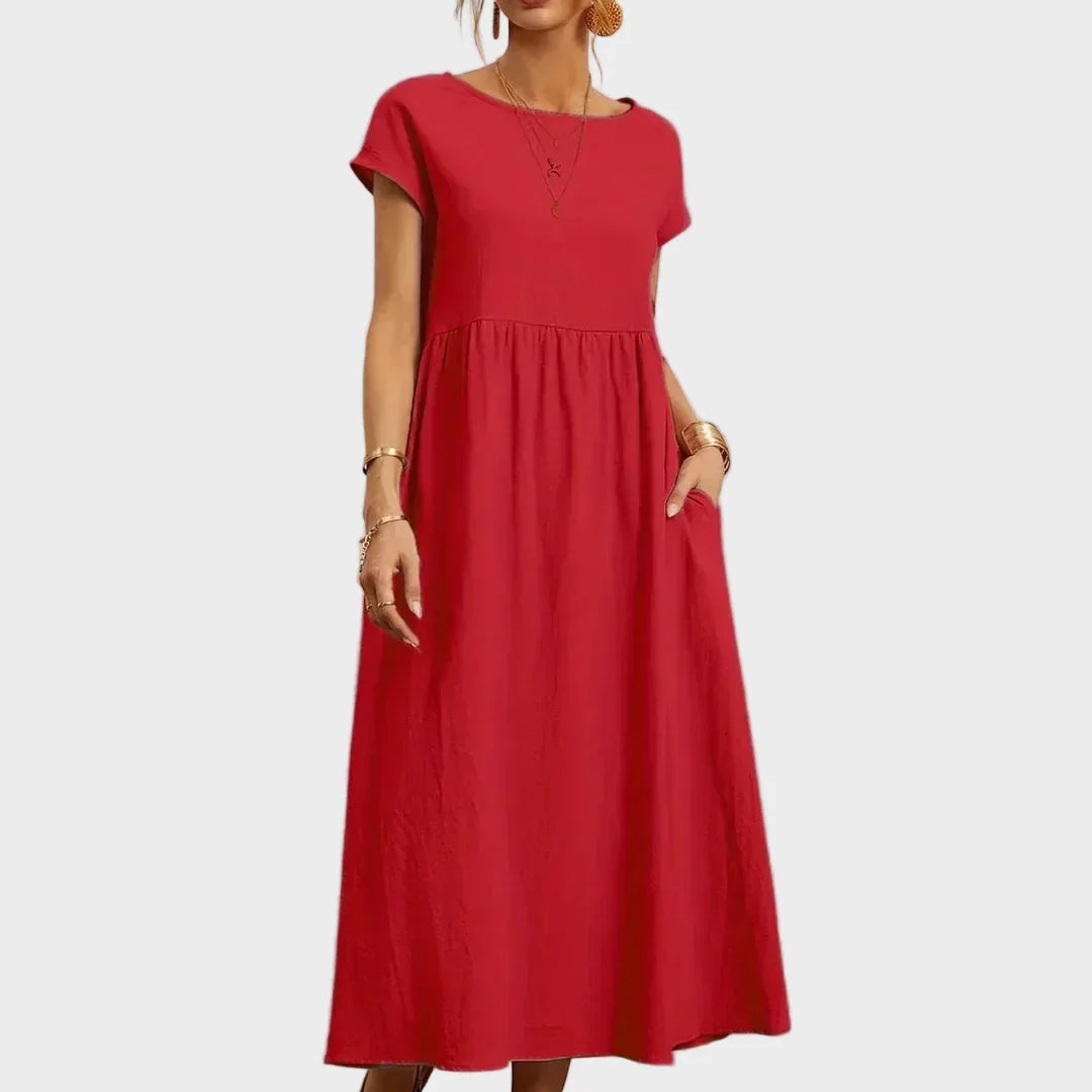 Helena | Midi sukienka w eleganckim, ponadczasowym stylu