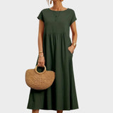 Helena | Midi sukienka w eleganckim, ponadczasowym stylu