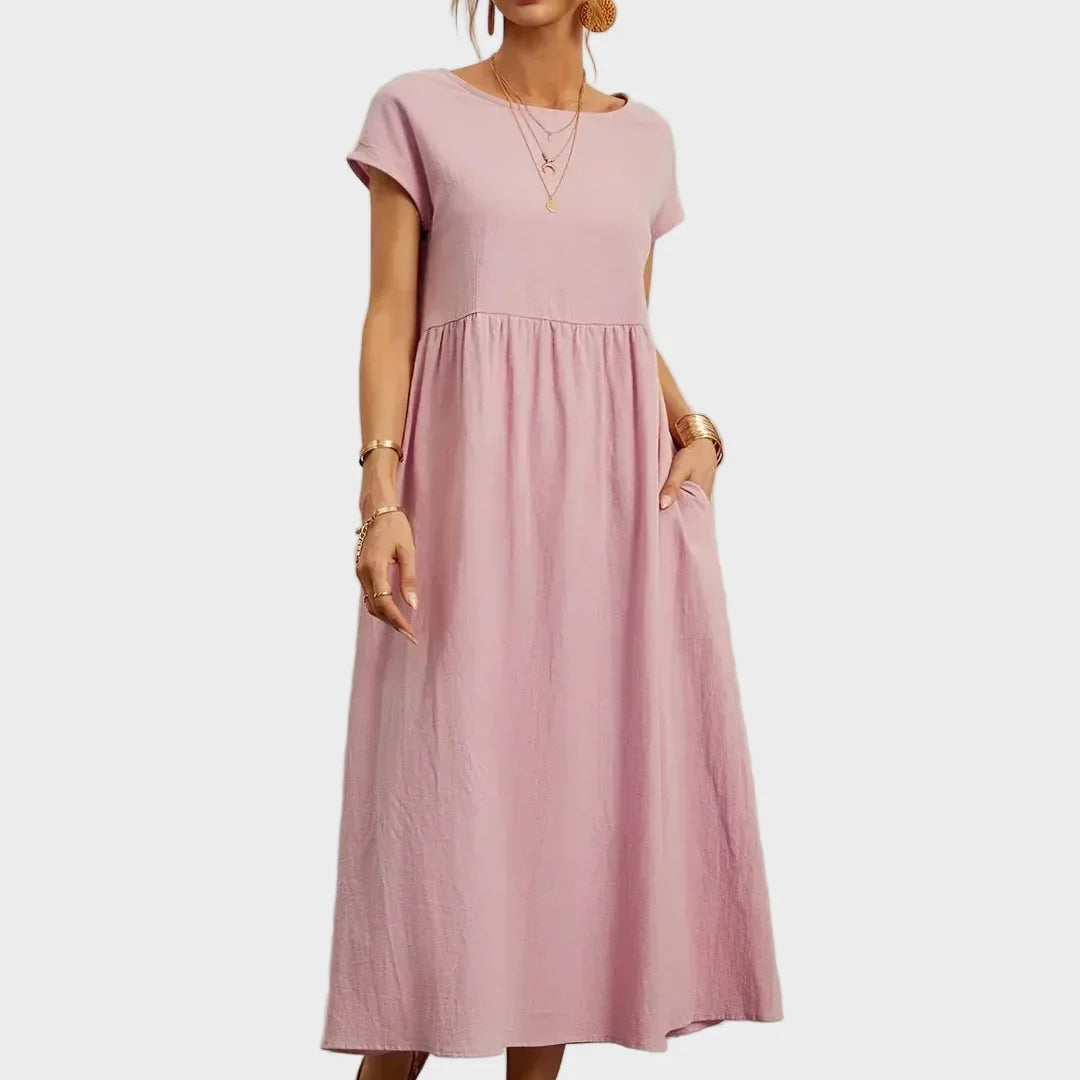 Helena | Midi sukienka w eleganckim, ponadczasowym stylu