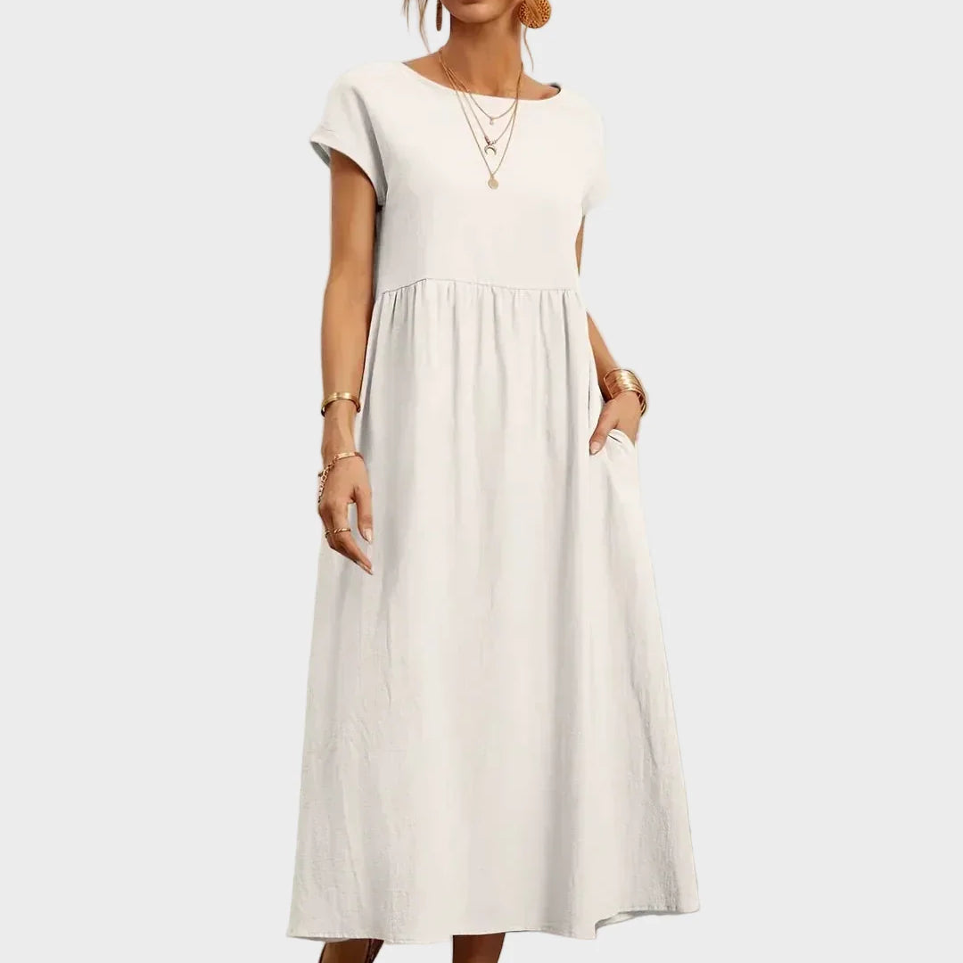 Helena | Midi sukienka w eleganckim, ponadczasowym stylu