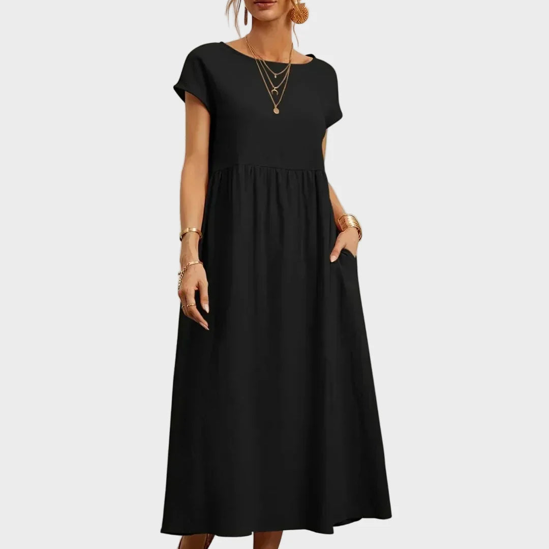 Helena | Midi sukienka w eleganckim, ponadczasowym stylu