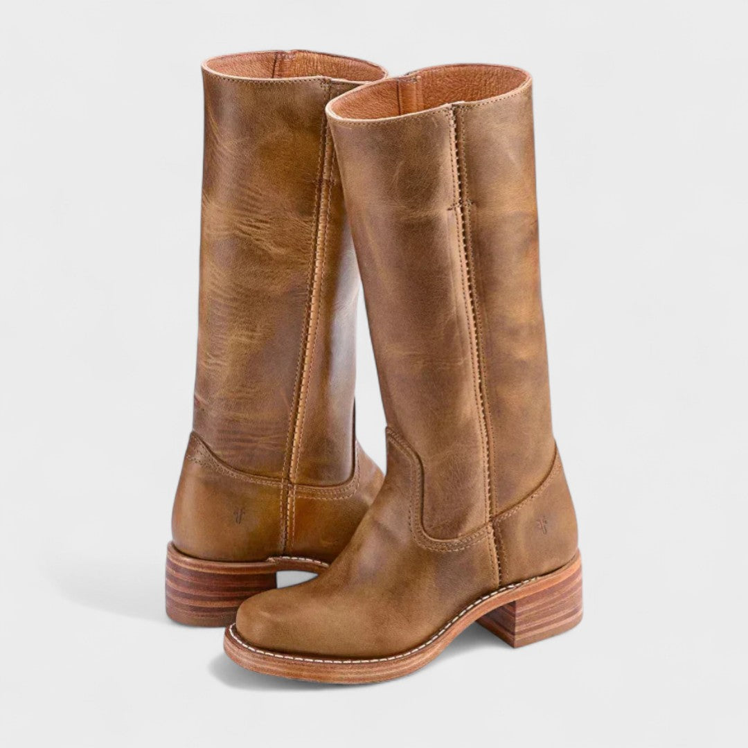Helena | Klasyczne buty jeździeckie z wysokim cholewką