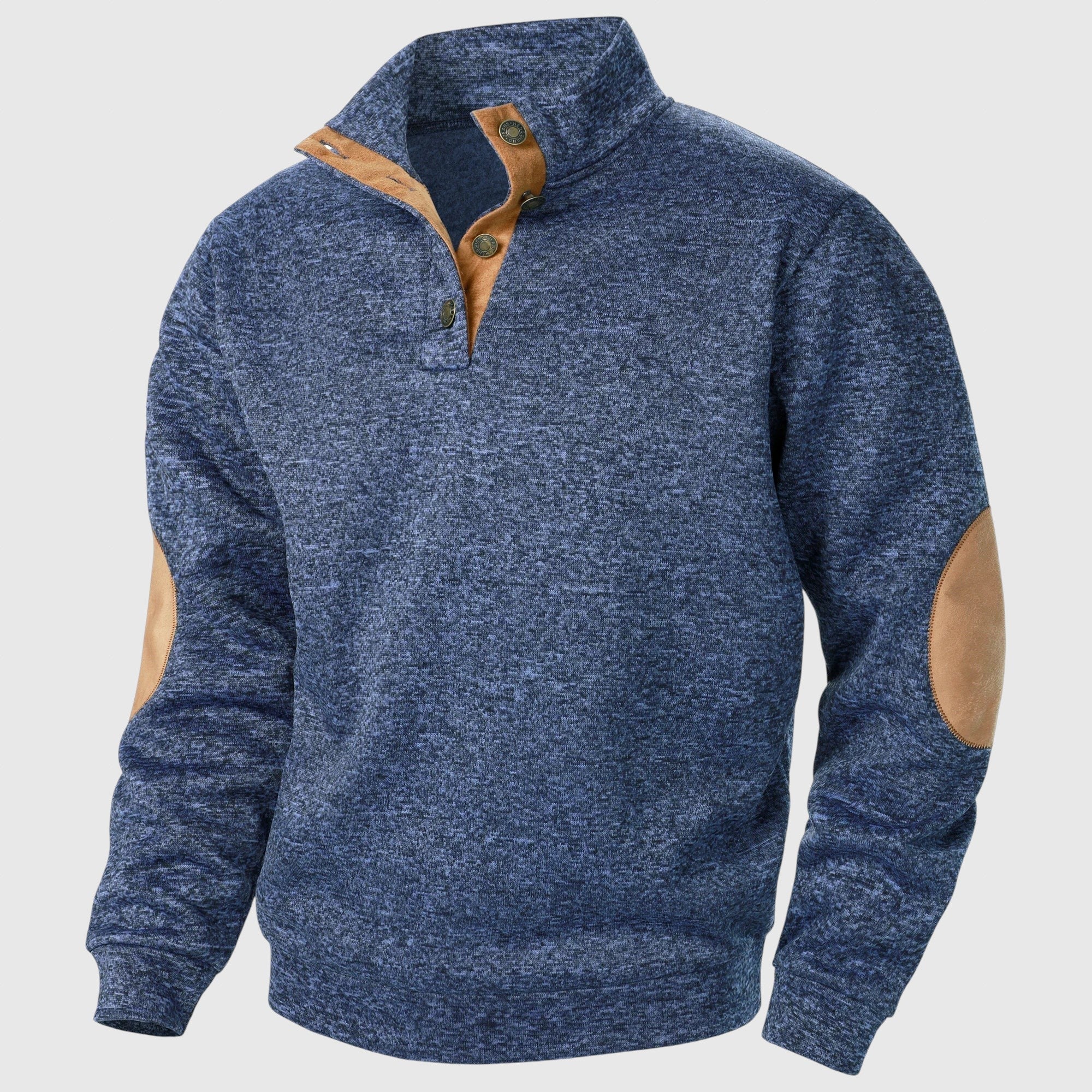 Szymon | Stylowy sweter z kołnierzem