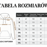 Janina | Różowa październikowa bluza z kapturem