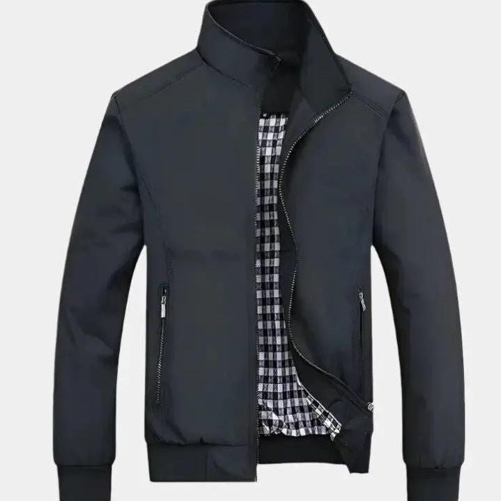 Adam | Niebieska kurtka bomber