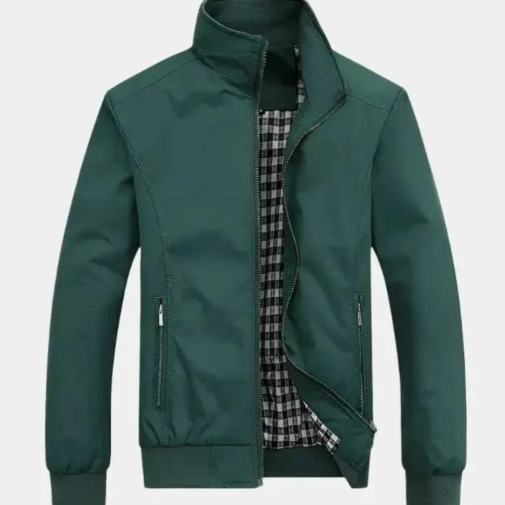 Adam | Niebieska kurtka bomber