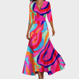 Kalina | Elegancka, Zwiewna Sukienka Maxi