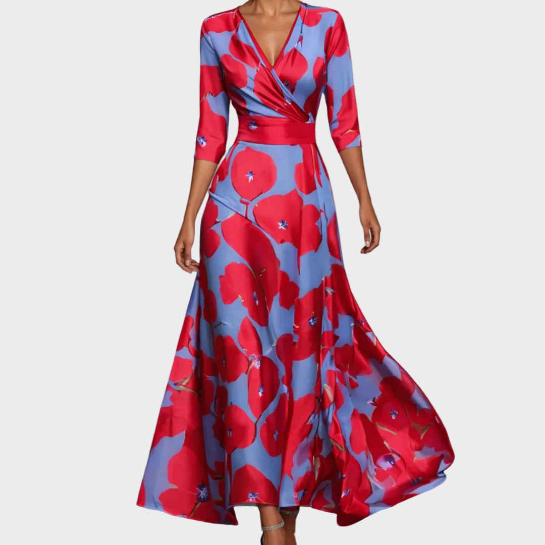 Kalina | Elegancka, Zwiewna Sukienka Maxi