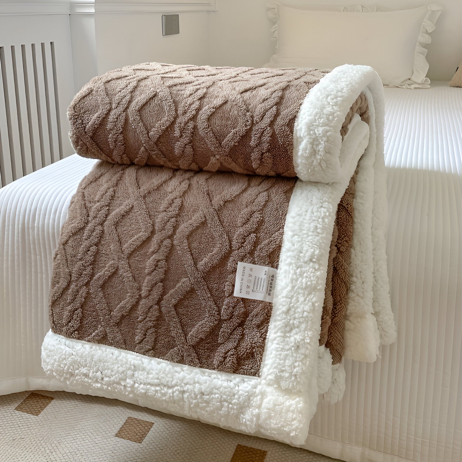 Justyna | Dwustronny Koc Fleece