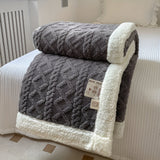 Justyna | Dwustronny Koc Fleece