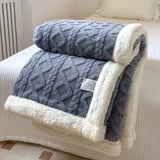 Justyna | Dwustronny Koc Fleece