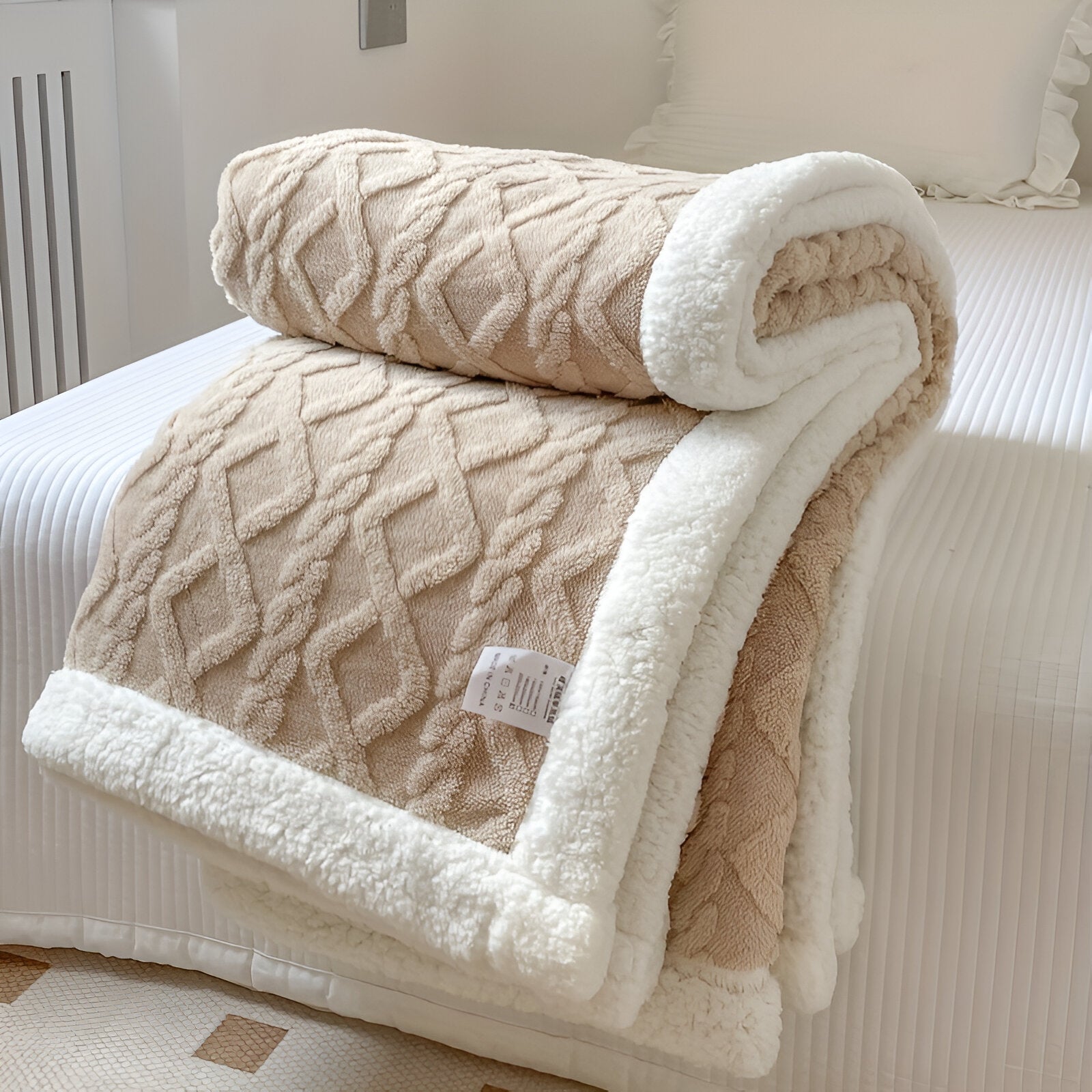 Justyna | Dwustronny Koc Fleece